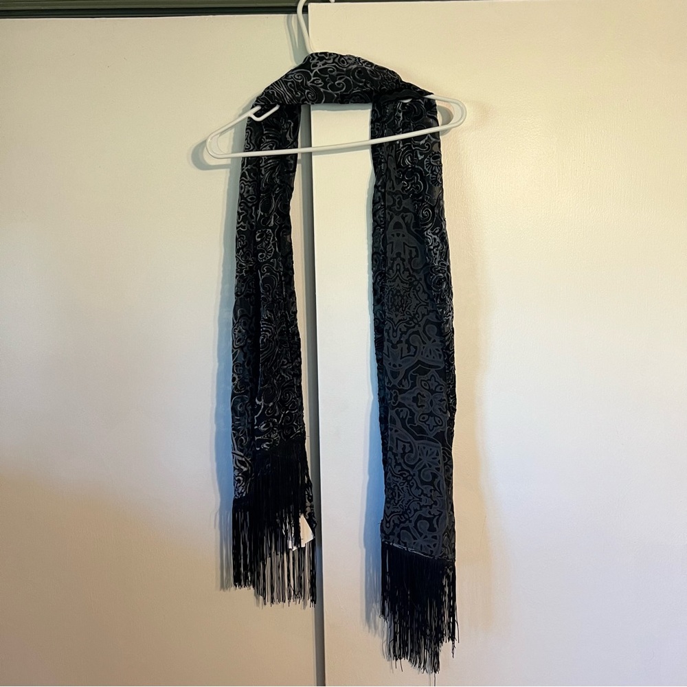 Velvet Pashmina style scarf